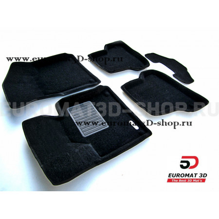 Текстильные 3D коврики Euromat3D Business в салон для Audi A3 (2008-2013) № EMC3D-001100 Текстильные 3D коврики Euromat3D Business в салон для Audi A3 (2008-2013) № EMC3D-001100