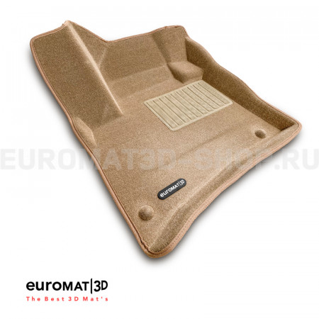Текстильные 3D коврики Euromat3D Business в салон для Volkswagen Touareg (2010-2017) № EMC3D-004101T Бежевые Текстильные 3D коврики Euromat3D Business в салон для Volkswagen Touareg (2010-2017) № EMC3D-004101T Бежевые