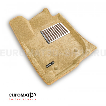Текстильные 3D коврики Euromat3D Lux в салон для Toyota Rav 4 Long (2006-2013) № EM3D-005126T Бежевые Текстильные 3D коврики Euromat3D Lux в салон для Toyota Rav 4 Long (2006-2013) № EM3D-005126T Бежевые