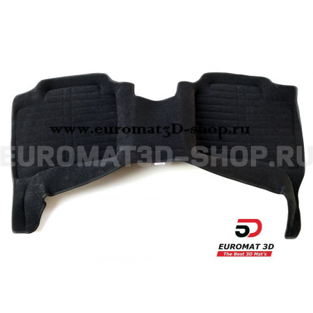 Текстильные 5D коврики с высоким бортом Euromat3D в салон для Volkswagen Touareg (2010-2017) № EM5D-004101 Текстильные 5D коврики с высоким бортом Euromat3D в салон для Volkswagen Touareg (2010-2017) № EM5D-004101