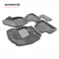 Текстильные 3D коврики Euromat3D Lux в салон для Volvo S 80 (2006-) № EM3D-005507G Серые Текстильные 3D коврики Euromat3D Lux в салон для Volvo S 80 (2006-) № EM3D-005507G Серые