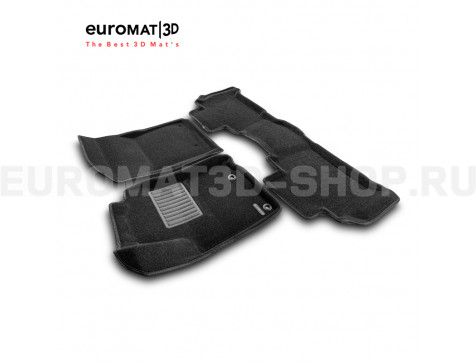 Текстильные 3D коврики Euromat3D Premium в салон для Toyota Land Cruiser Prado 150 (2014-) № EMPR3D-005120 Текстильные 3D коврики Euromat3D Premium в салон для Toyota Land Cruiser Prado 150 (2014-) № EMPR3D-005120