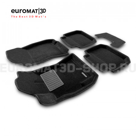 Текстильные 3D коврики Euromat3D Premium в салон для Subaru Legacy (2010-) № EMPR3D-004704 Текстильные 3D коврики Euromat3D Premium в салон для Subaru Legacy (2010-) № EMPR3D-004704