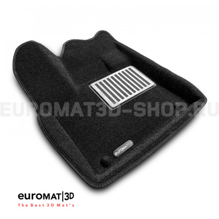 Текстильные 3D коврики Euromat3D Lux в салон для Peugeot 5008 (2016-) № EM3D-003901 Текстильные 3D коврики Euromat3D Lux в салон для Peugeot 5008 (2016-) № EM3D-003901