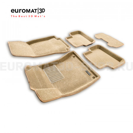 Текстильные 3D коврики Euromat3D Business в салон для Mercedes B-Class (W247) (2018-) № EMC3D-003510T Бежевые Текстильные 3D коврики Euromat3D Business в салон для Mercedes B-Class (W247) (2018-) № EMC3D-003510T Бежевые