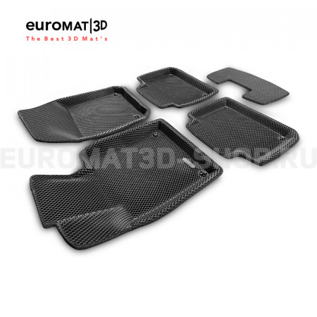 3D коврики Euromat3D EVA в салон для Volvo S90 (2017-) № EM3DEVA-005510