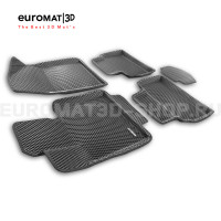 3D Коврики Euromat3D EVA В Салон Для CHANGAN UNI-T (2023-) № EM3DEVA-001333