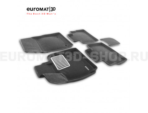 Текстильные 3D коврики Euromat3D Lux в салон для Jaecoo J8 (2024-) № EM3D-000031 Текстильные 3D коврики Euromat3D Lux в салон для Jaecoo J8 (2024-) № EM3D-000031