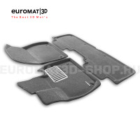 Текстильные 3D коврики Euromat3D Lux в салон для Lixiang L7 (2023-2024) № EM3D-005741G Серые Текстильные 3D коврики Euromat3D Lux в салон для Lixiang L7 (2023-2024) № EM3D-005741G Серые