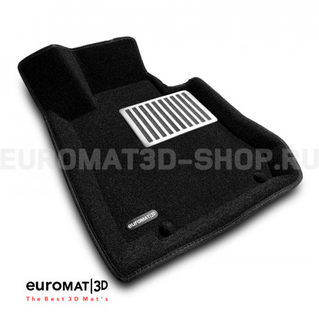 Текстильные 3D коврики Euromat3D Lux в салон для Mercedes GLC-Class (X254) (2022-) № EM3D-0035XX