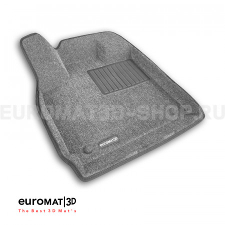Текстильные 3D коврики Euromat3D Business в салон для Exeed TXL (2019-) № EMC3D-001423G Серые Текстильные 3D коврики Euromat3D Business в салон для Exeed TXL (2019-) № EMC3D-001423G Серые